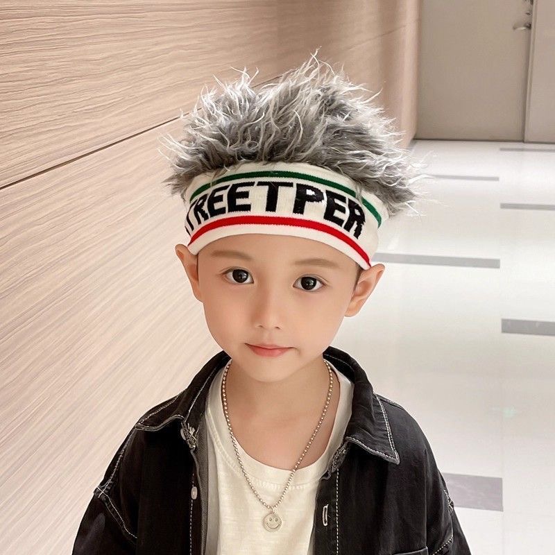 男童假发狂发