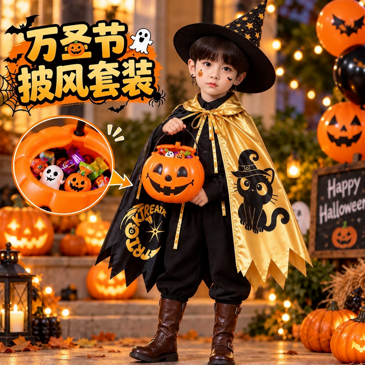 男童万圣节限定套装(限时至11.15)
